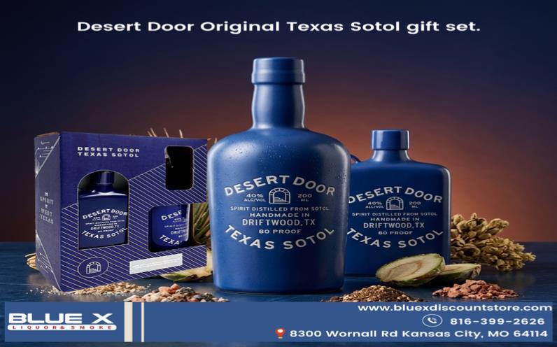 Desert Door Original Texas Sotol Gift Set