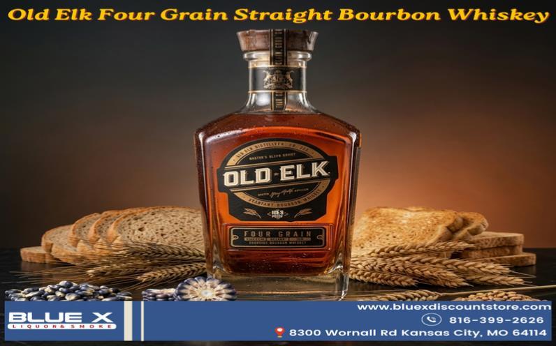 Old Elk Four Grain Straight Bourbon Whiskey
