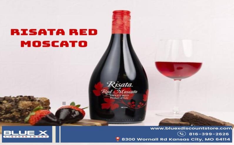 Risata Red Moscato available in Kansas City 